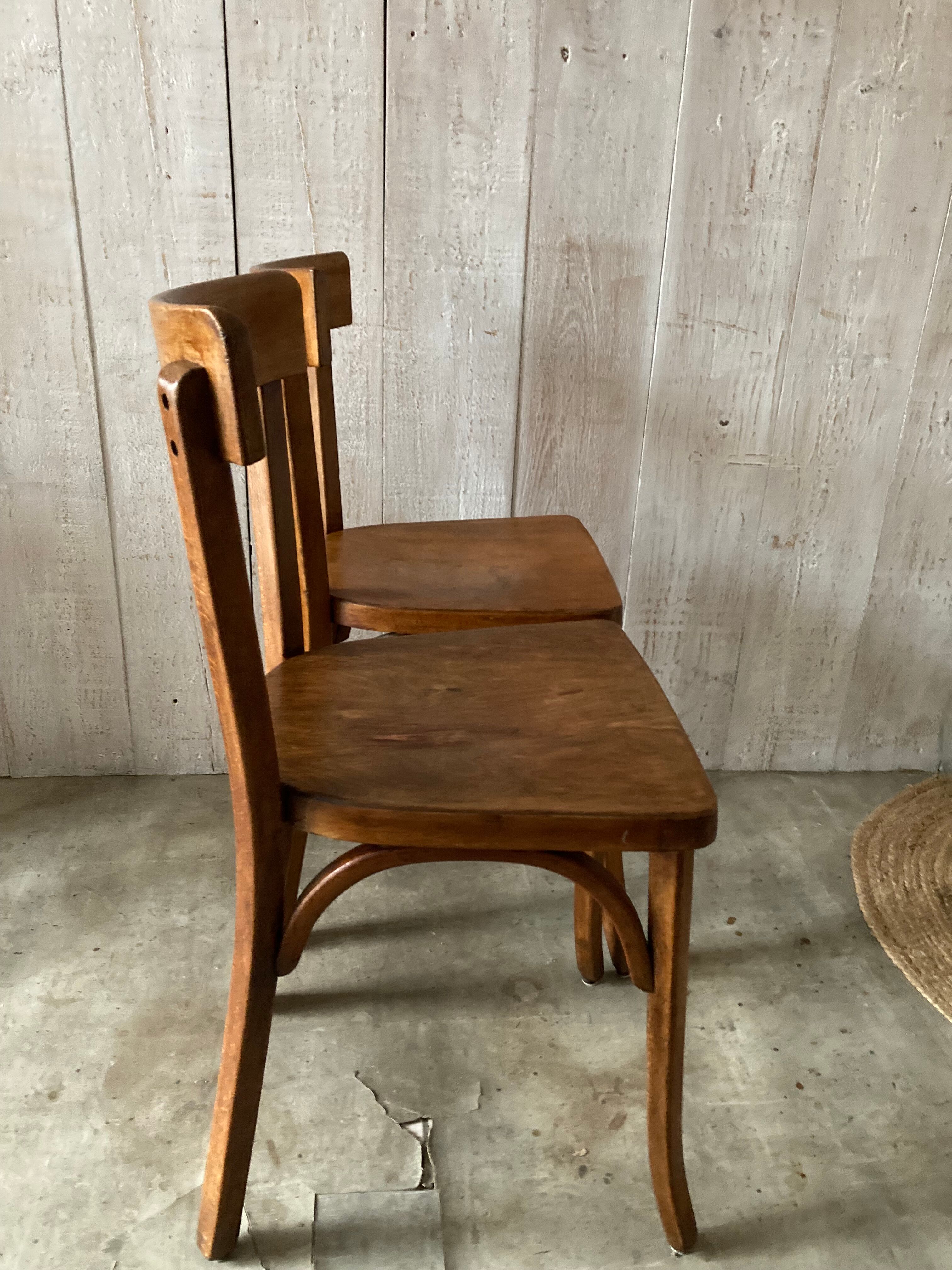 Pair of Baumann chairs