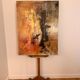 Titled “Foisonnement I”, this large-scale abstract composition by Walter Hinchey