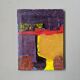 Acrylic on canvas small painting Contemporary abstract art