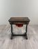 Necessary sewing furniture in blackened wood, Napoleon III style, 19th century.