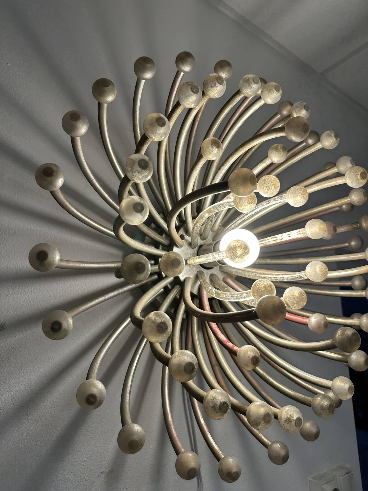 Pistillo studio tetrach wall light, milano for valenti co.