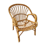 Rattan armchair adult basket