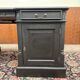 Classic English Black Chesterfield Desk