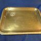Vintage Louis style brass serving tray