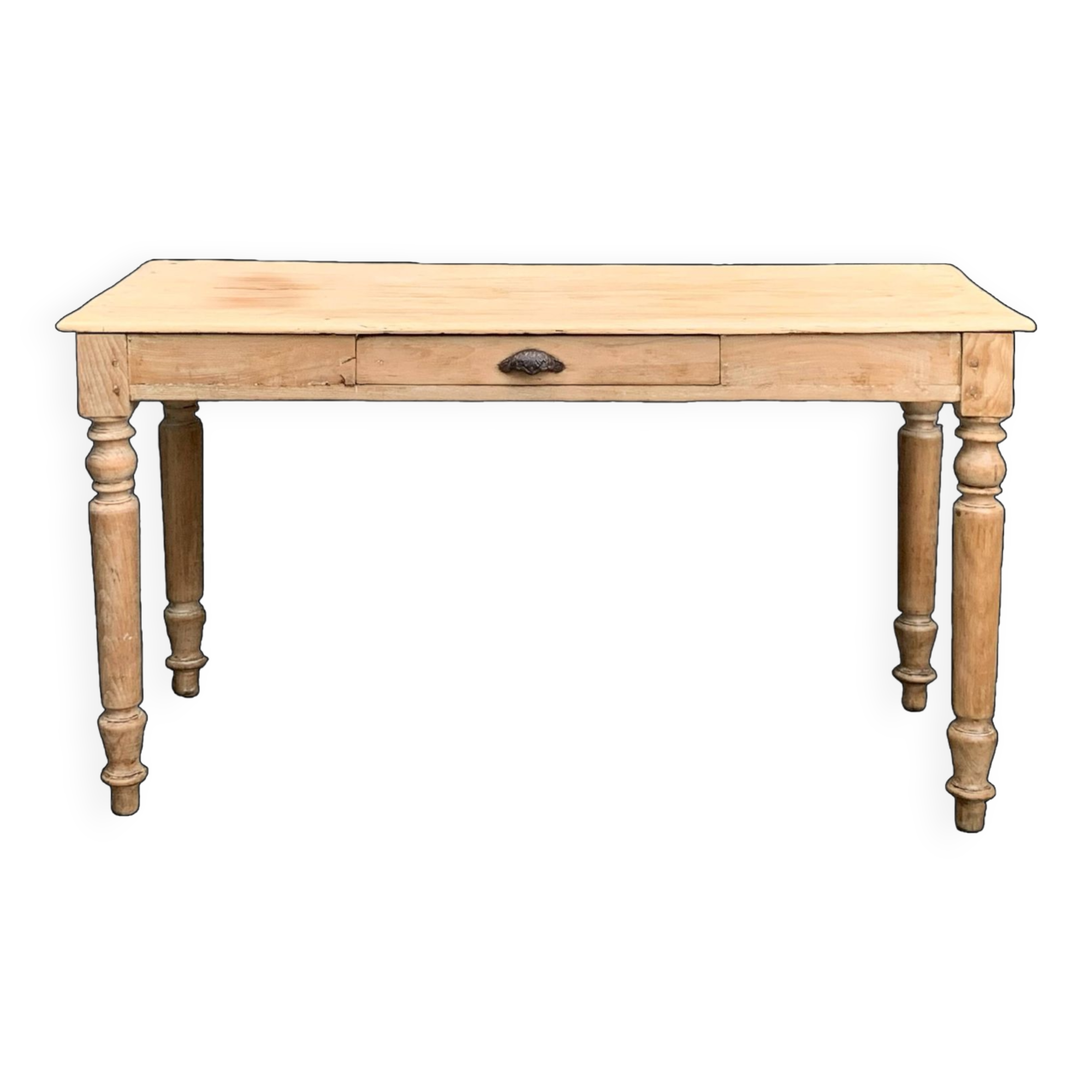 Raw wood farm table 1920