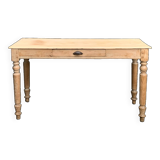 Raw wood farm table 1920