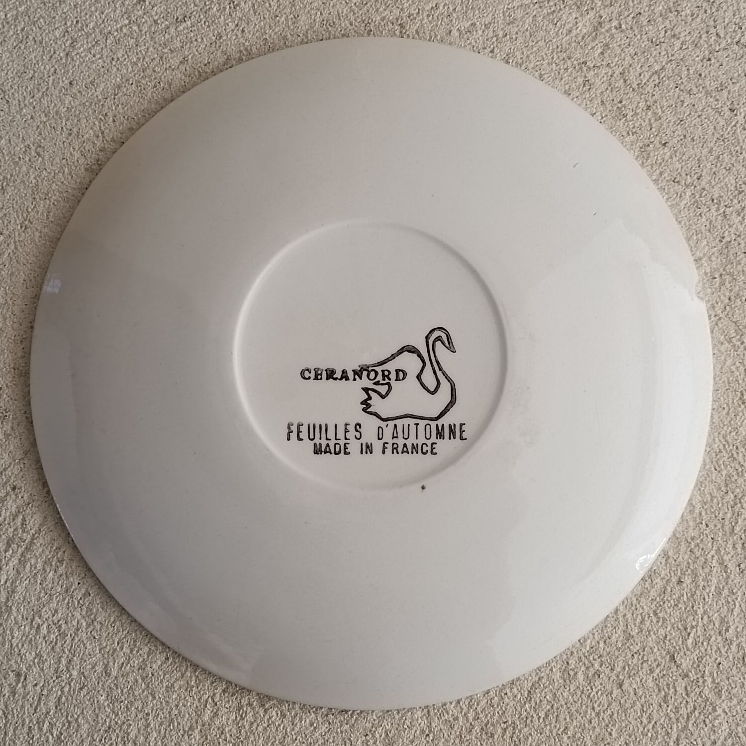 Cup and saucer Céranord Autumn