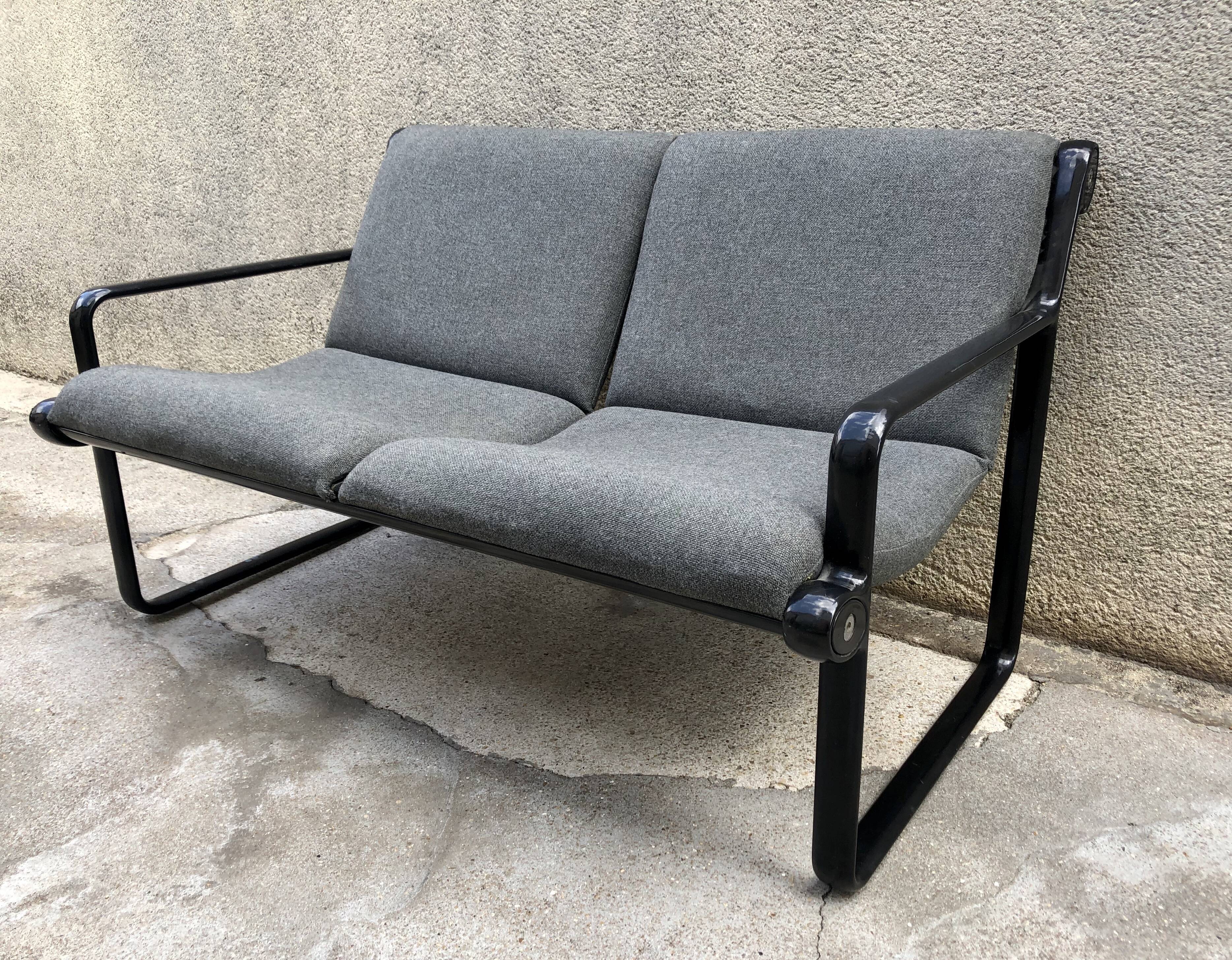 Knoll Sling Sofa Design Bruce Hannah - Andrew Morrison Vintage 80