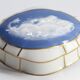 Old limoges porcelain jewelry box