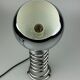 60s 70s table lamp ball lamp spring chrome metal space age design