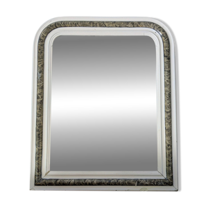 Miroir style Louis-Philippe - marbre
