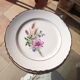 Lot de 11 assiettes fleurales champêtre