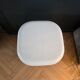 Stool - Vintage white plastic side table