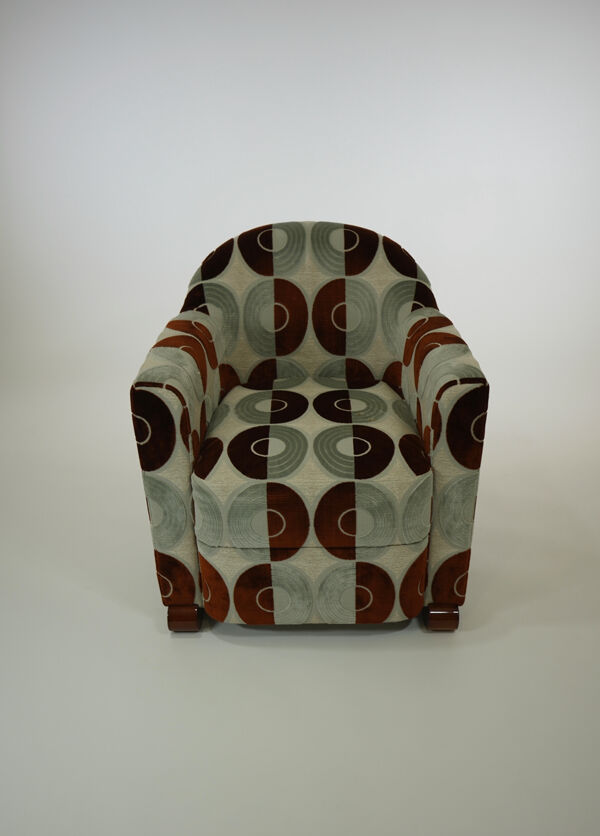 Fauteuil art deco Maison Leleu