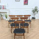 Set of 6 Farstrup model 210 chairs.