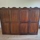 Nineteenth century wooden 4-leaf country canopy