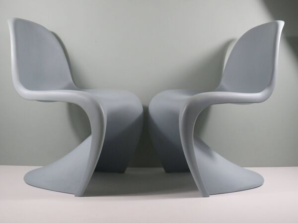 Lot de 2 chaises Panton Vitra (avant 2020)