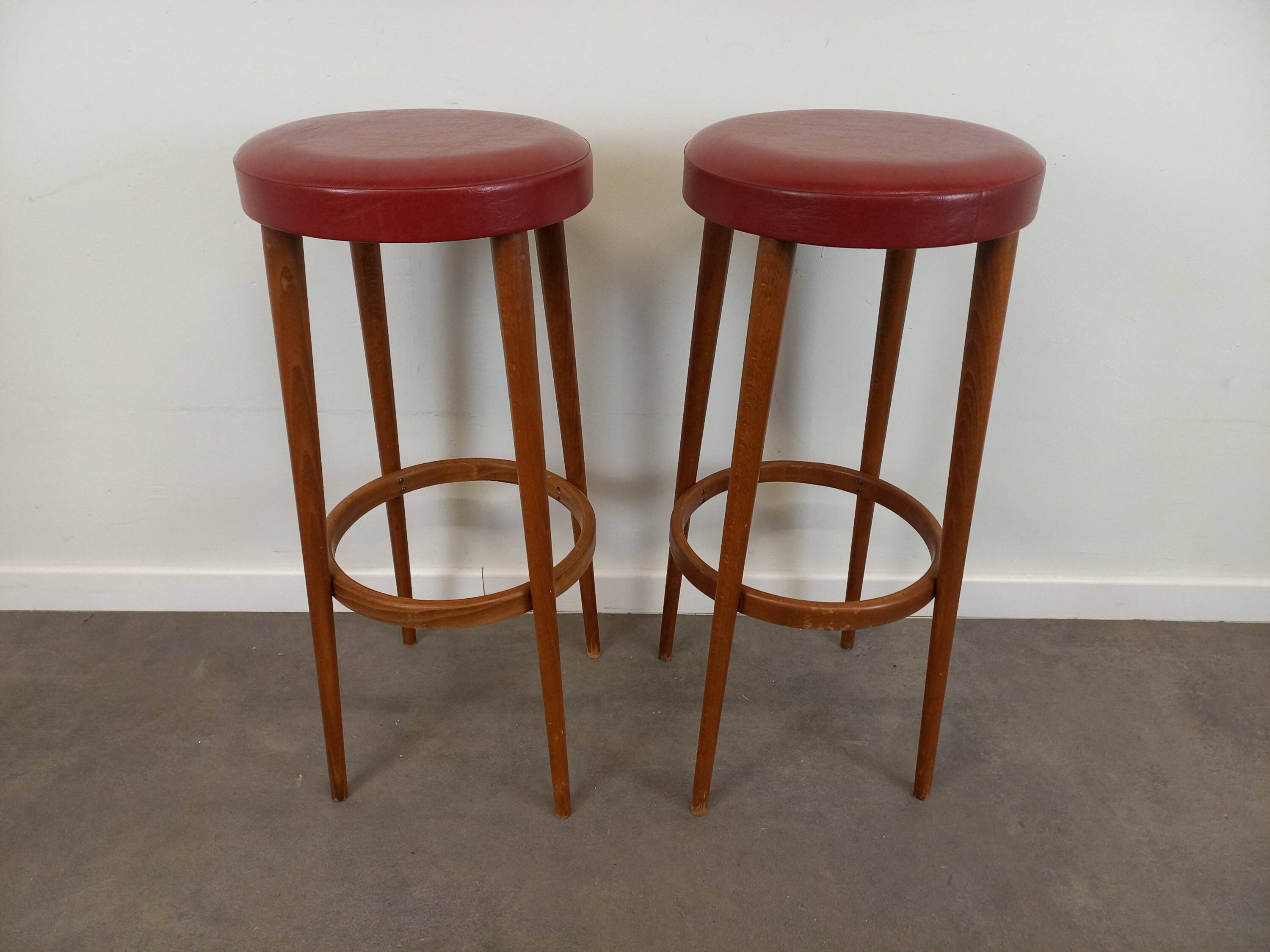 Pair of vintage bar stools