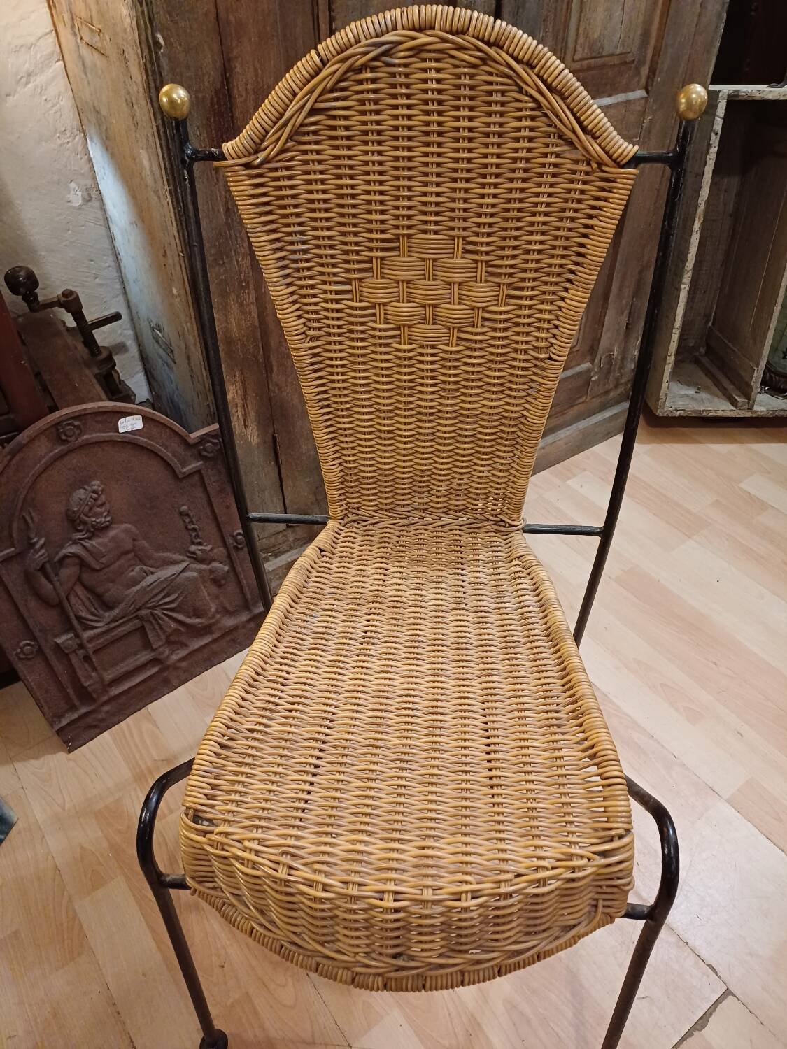 A chair by designer Frédéric Weinberg USA 1960, 70