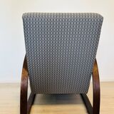 Fully restored Vintage Armchair by Jindrich Halabala model H-70 from Czechoslovakia 1950’s