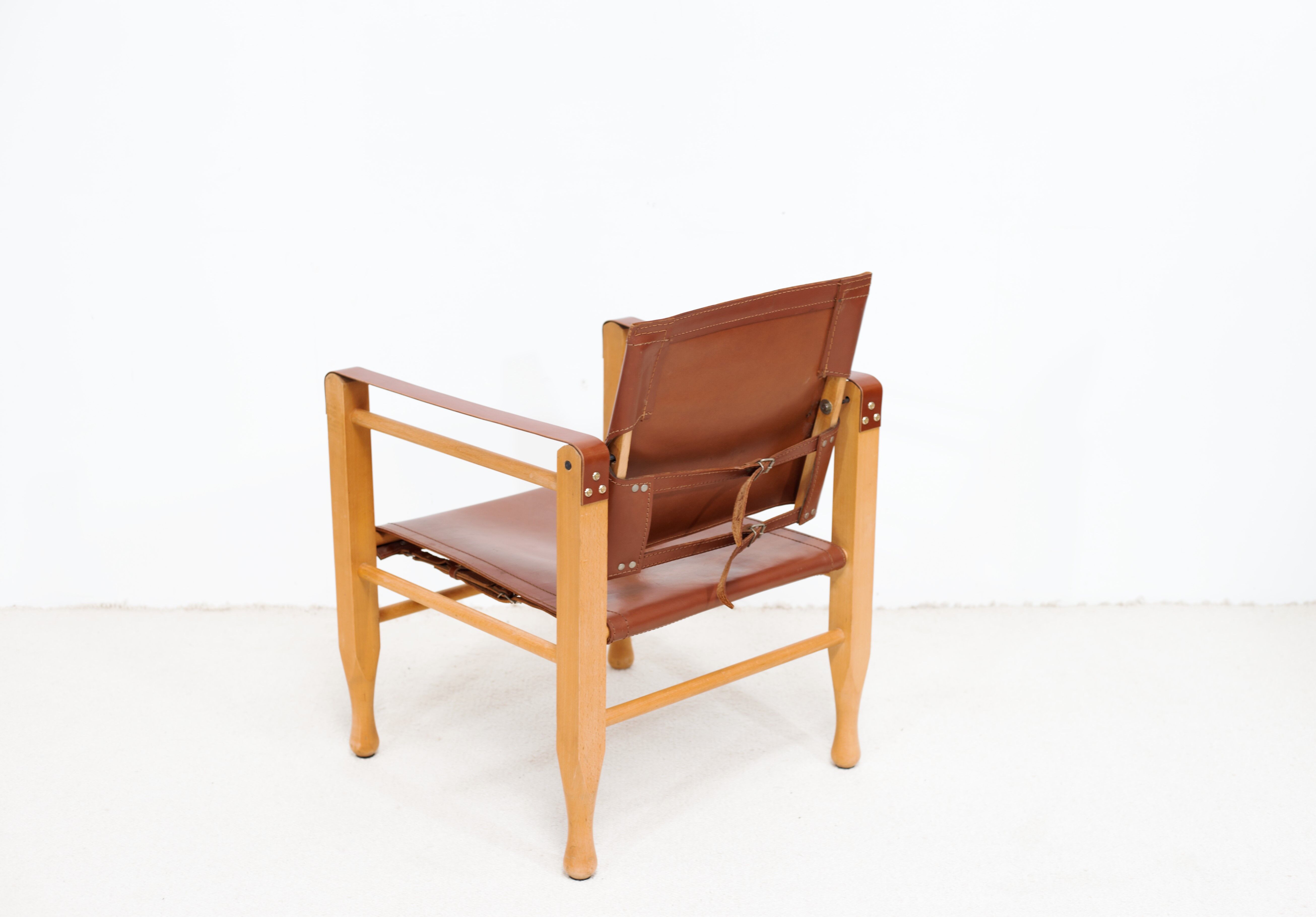 Safari armchair Aage Bruun & Son