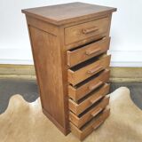 Trade furniture 7 drawers 40s wood oak