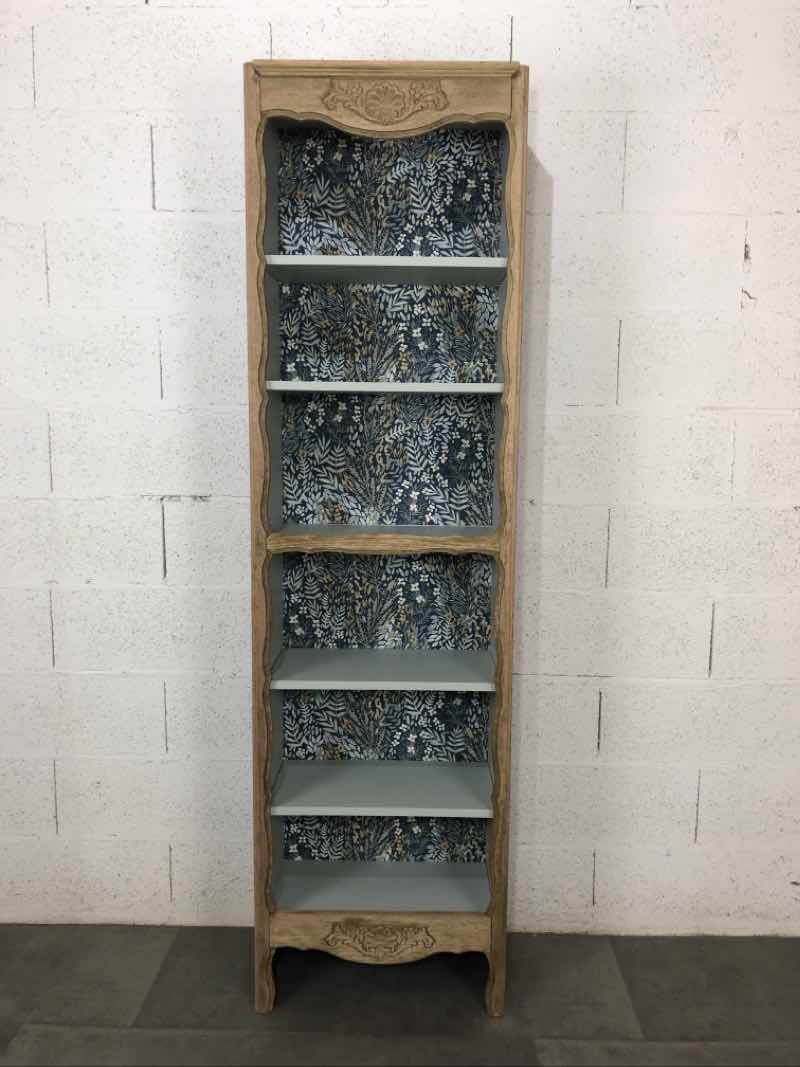 Old bookcase shelf