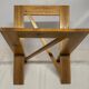 Porte revue en bois seventies