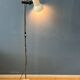 Small white mid-century floor lamp