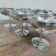 6 stainless steel standing dessert cups by Rémy letang
