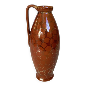 Vase marron et doré - germany