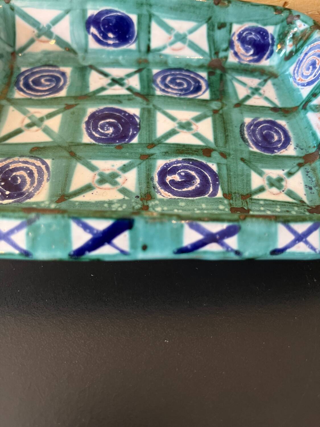 Robert Picault Vallauris ceramic empty pocket tray