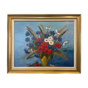 Nature morte au bouquet de fleurs