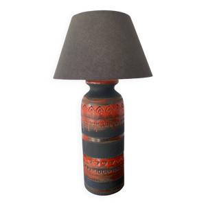 Lampe vintage en céramique