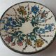Old plate / dish, glazed ceramics, steffisburg thun switzerland