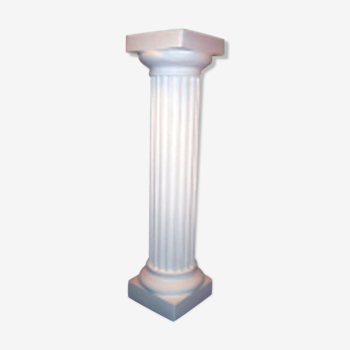 Doric column pillar stele deco cast cast reinforced with filasse