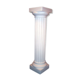 Doric column pillar stele deco cast cast reinforced with filasse