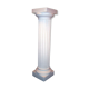 Doric column pillar stele deco cast cast reinforced with filasse
