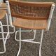 Lot de 4 tabourets haut Cesca Italie