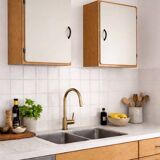 Vintage 1960s Wooden Kitchen Cabinets – Mid-Century Design