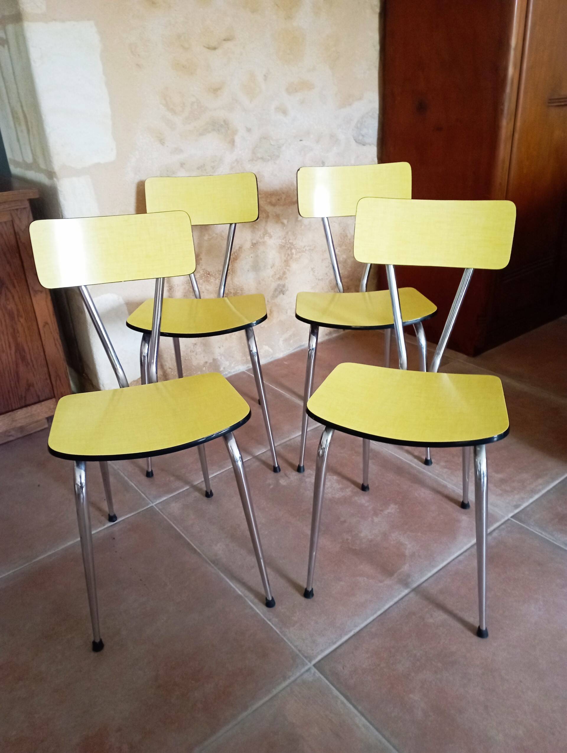 Set of 4 60s chairs
