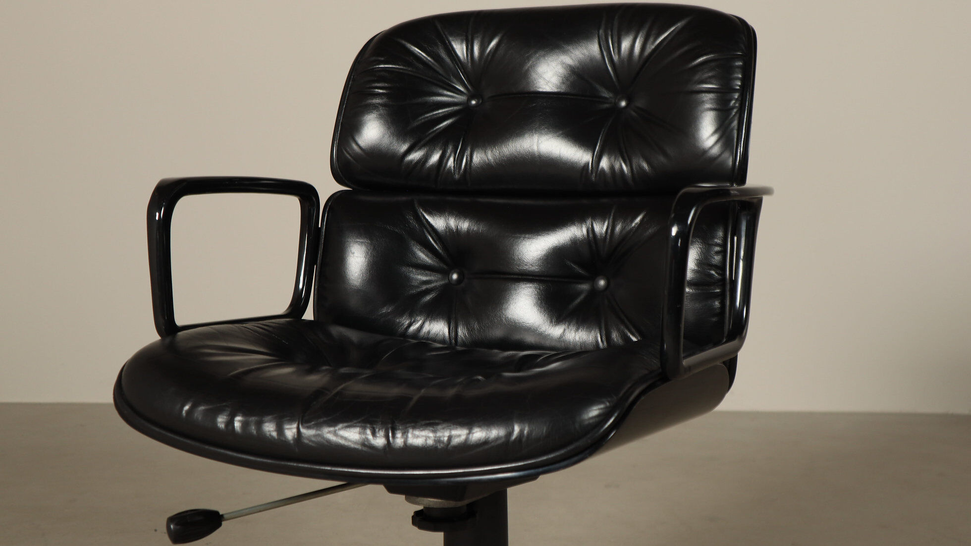 Ennio Fazioli “Parioli” executive office chair for MIM Roma, Italy, 1970s