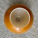 Large globe in vintage orange opaline 70s