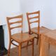 Paire de chaises bistrot scandinaves