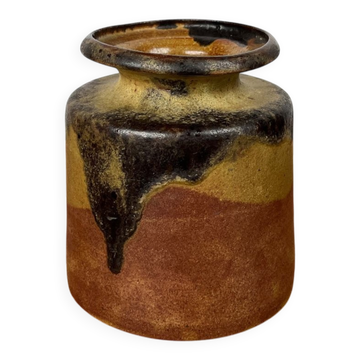 Mid-Century Modern German Studio Pottery Vase by Luise Duncker, 1960s