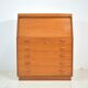 Teak Secretary by Dyrlund denmark 1960s desk Vintage Mid Century 