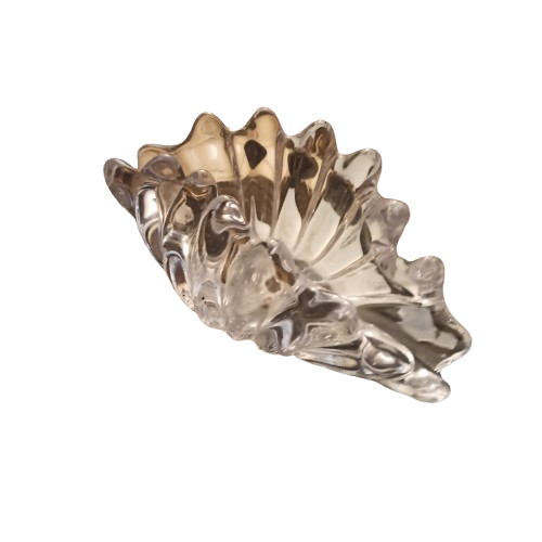 Moulded crystal bowl – 1950s style