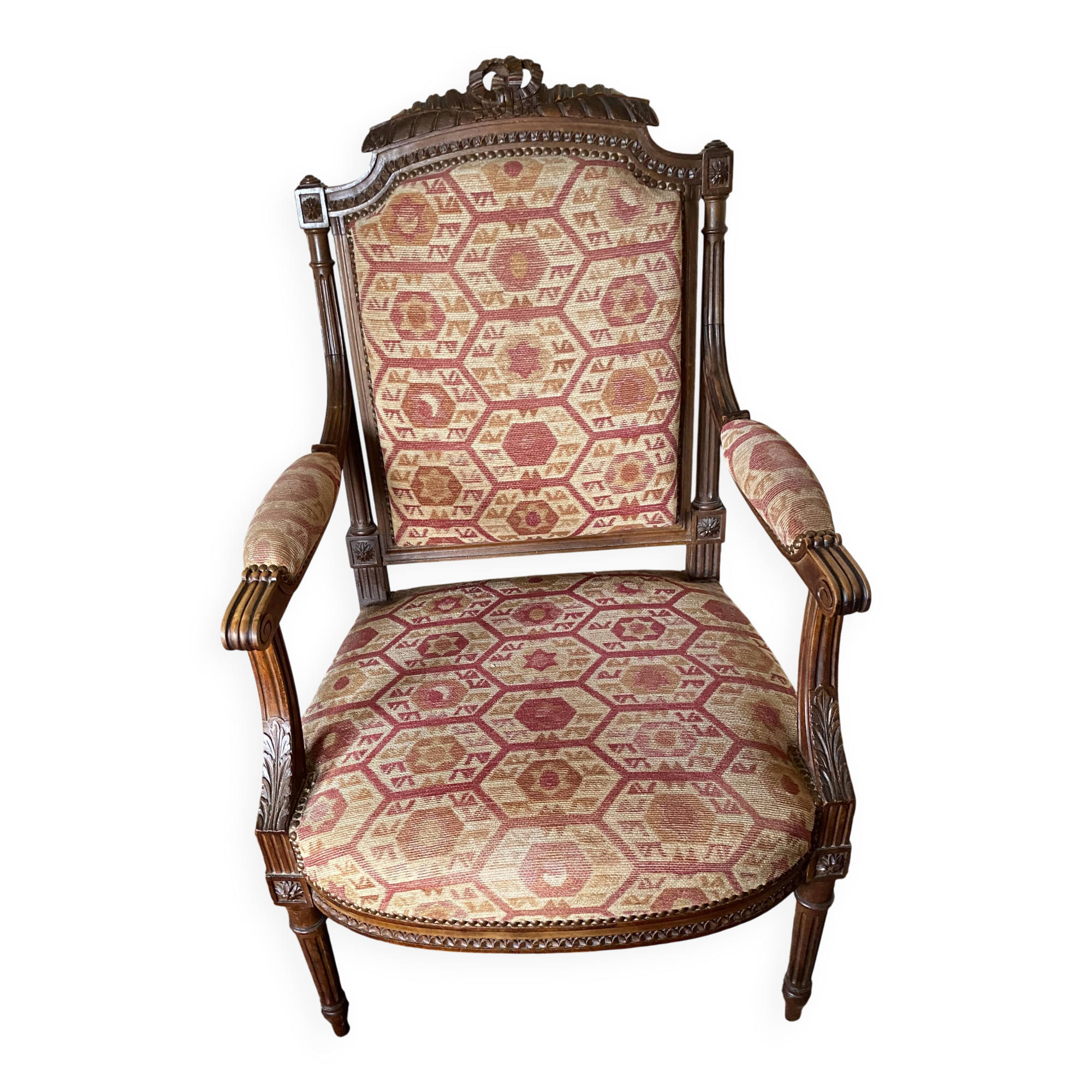Fauteuil style Louis seize