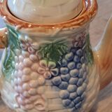 Old barbotine coffee service