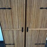 Wardrobe rattan design 60s